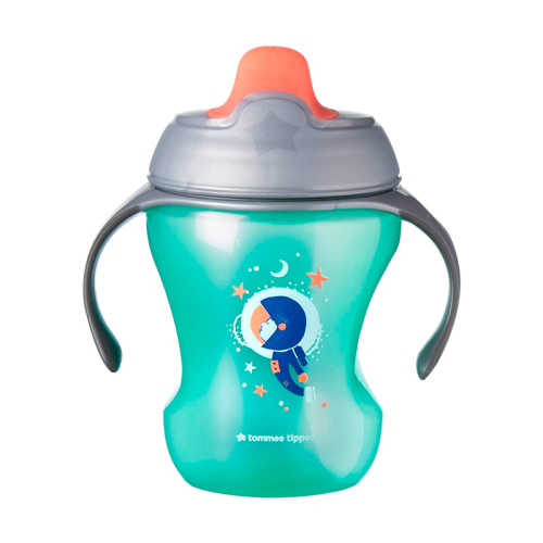 Поилка-непроливайка с ручками Tommee Tippee Easy Drink, 230 мл, бирюзовый 6м+ (471086) — 22380 Поилка-непроливайка с ручками Tommee Tippee Easy Drink, 230 мл, бирюзовый 6м+ (471086) — 22380