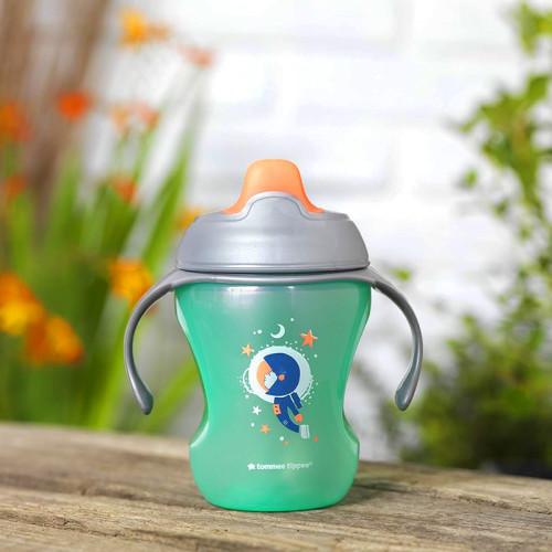 Поилка-непроливайка с ручками Tommee Tippee Easy Drink, 230 мл, бирюзовый 6м+ (471086) — 22380 Поилка-непроливайка с ручками Tommee Tippee Easy Drink, 230 мл, бирюзовый 6м+ (471086) — 22380