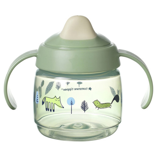 Чашка-непроливайка з міцним носиком Tommee Tippee 190 мл, 4м+ зелений (478269) — 22364