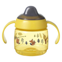 Чашка-непроливайка з твердим носиком Tommee Tippee 190 мл, 4м+ жовтий (478276)