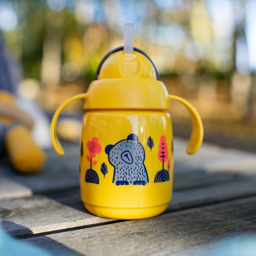 Поїльник з трубочкою Tommee Tippee Superstar Straw Cup 300 мл, 6м+ жовтий (478313) — 22360