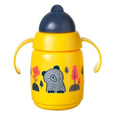 Поїльник з трубочкою Tommee Tippee Superstar Straw Cup 300 мл, 6м+ жовтий (478313)