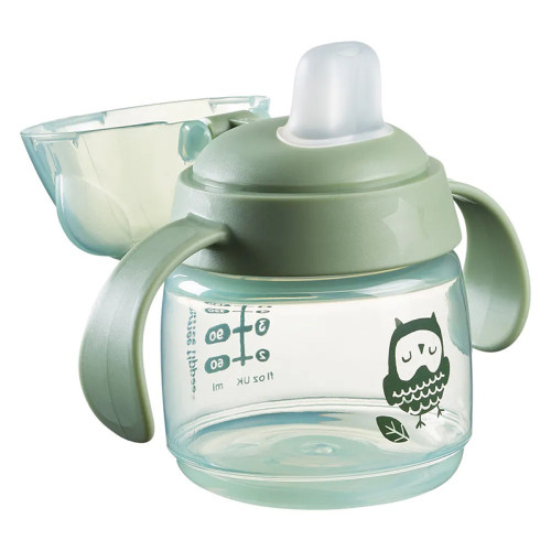 Поїльник-непроливайка Tommee Tippee soft spout 150 мл, 4м+, зелений (478719) — 22402