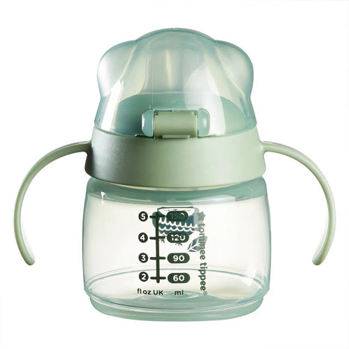 Поїльник-непроливайка Tommee Tippee soft spout 150 мл, 4м+, зелений (478719) — 22402
