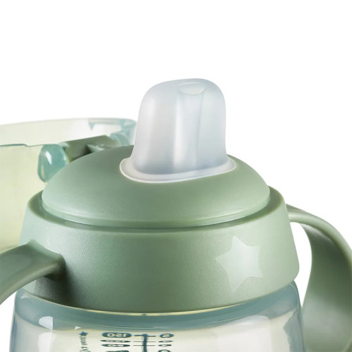 Поїльник-непроливайка Tommee Tippee soft spout 150 мл, 4м+, зелений (478719) — 22402