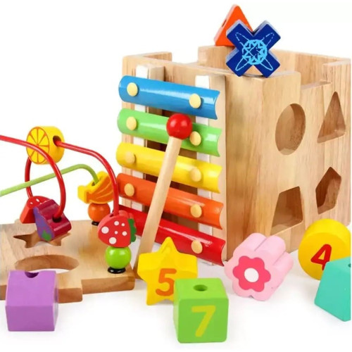 Дерев'яна іграшка Tree Toys розвиваючий центр (MD-0821) — 19583