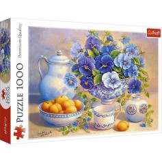 Пазли Trefl Блакитний букет 1000 елементів (10466)