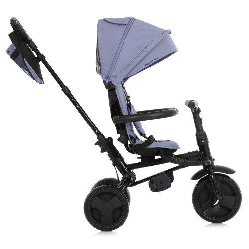 Дитячий триколісний велосипед Turbo Trike MT 1055 Grey — 24148