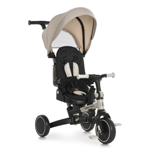 Триколісний велосипед 4в1 Turbo Trike MT 1036 beige