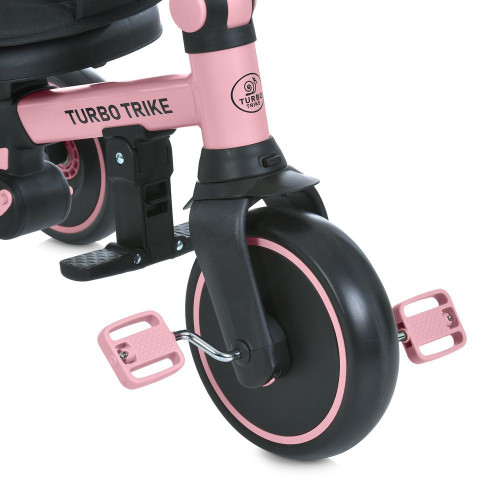 Триколісний велосипед 4в1 Turbo Trike MT 1036 pink — 24524 Триколісний велосипед 4в1 Turbo Trike MT 1036 pink — 24524