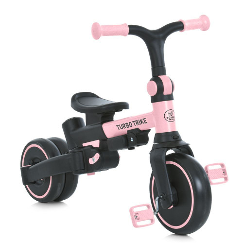 Триколісний велосипед 4в1 Turbo Trike MT 1036 pink — 24524 Триколісний велосипед 4в1 Turbo Trike MT 1036 pink — 24524