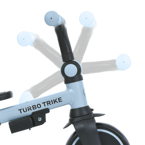Триколісний велосипед 4в1 Turbo Trike MT 1036 blue — 24519 Триколісний велосипед 4в1 Turbo Trike MT 1036 blue — 24519