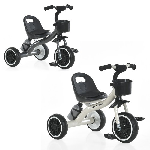 Дитячий триколісний велосипед Turbo Trike з кошиком та пляшкою, 2 кольори (MT 3197-3) — 28501