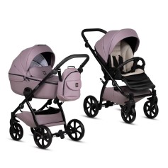 Коляска универсальная 2в1 TUTIS Uno5 plus Leather Collection Mauve