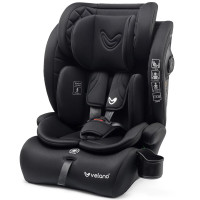 Автокресло Velano Flexo i-Size 76–150 см, ISOFIX + Top Tether/ремень, Black (48413)
