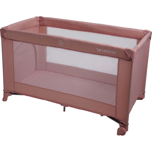 Ліжко-манеж дитяче Velano Flexi Pink (46158) — 23197