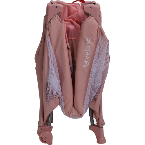 Ліжко-манеж дитяче Velano Flexi Pink (46158) — 23197