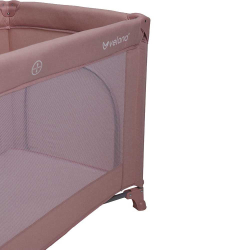 Ліжко-манеж дитяче Velano Flexi Pink (46158) — 23197