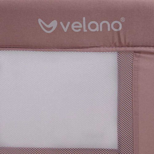 Ліжко-манеж дитяче Velano Flexi Pink (46158) — 23197