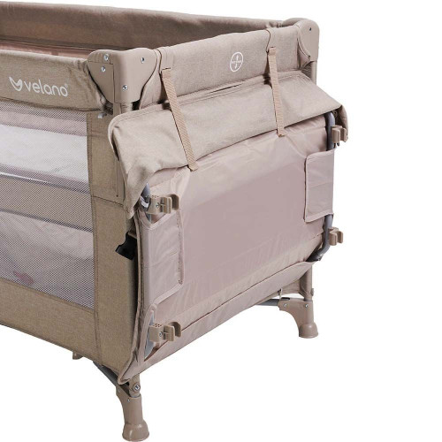 Ліжко-манеж дитяче з другим ярусом Velano Tino Beige (46161) — 23204 Ліжко-манеж дитяче з другим ярусом Velano Tino Beige (46161) — 23204