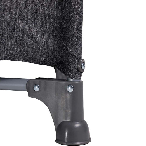 Ліжко-манеж дитяче з другим ярусом Velano Tino Dark grey (46160) — 23203