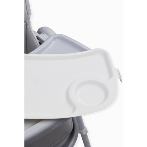Дитячий стілець для годування Velano Nexi Light Grey (45675) — 25426