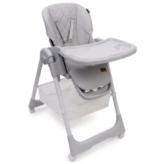 Дитячий стілець для годування Velano Nexi Light Grey (45675)
