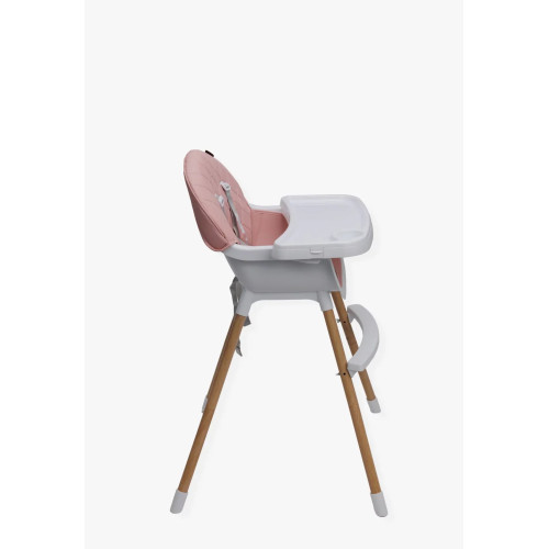 Стілець для годування 2в1 Velano Evo, pink — 23130