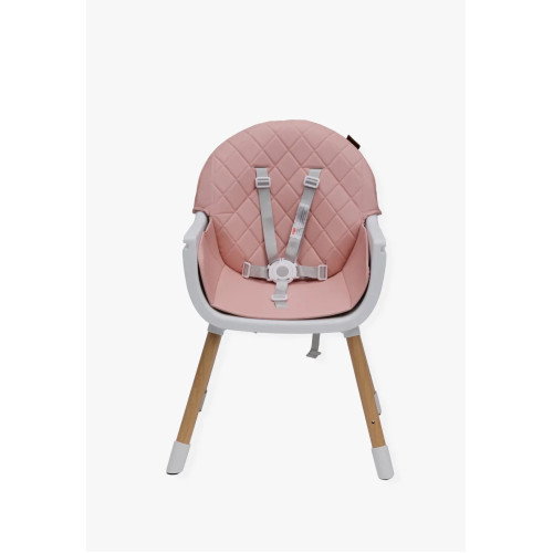 Стілець для годування 2в1 Velano Evo, pink — 23130