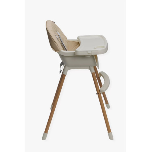Стілець для годування 2в1 Velano Evo, beige — 23131