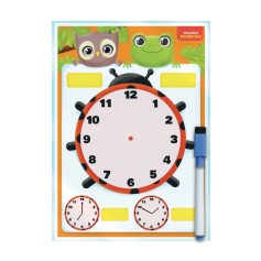Доска-тренажер Vladi Toys Часы и распорядок дня (VT5010-29)