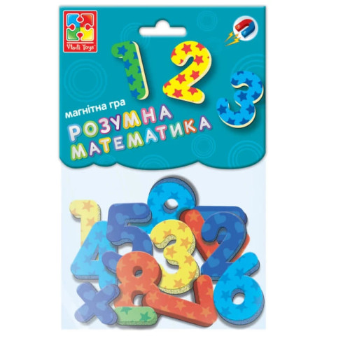 Магнітна гра Vladi Toys Розумна математика (VT5900-01)