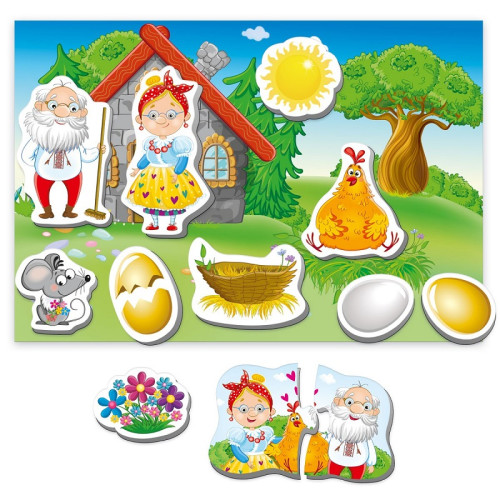 Игра Магнитный театр Vladi Toys Курочка Ряба (VT3206-31) — 18147