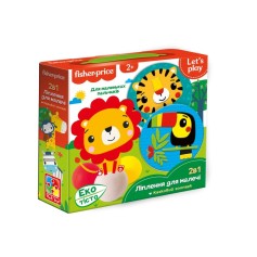 Набор для творчества Vladi Toys с экотестом, Сказочный зоопарк (VT4502-03)