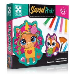 Набір для творчості Vladi Toys з глітером, Веселі друзі (VT4501-01)