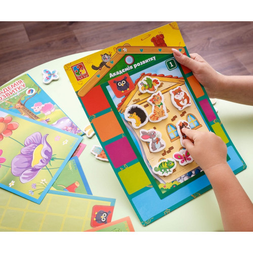 Магнитная игра Vladi Toys с доской Академия развития (VT5412-03) — 17803 Магнитная игра Vladi Toys с доской Академия развития (VT5412-03) — 17803
