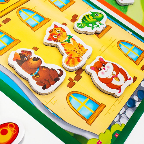 Магнитная игра Vladi Toys с доской Академия развития (VT5412-03) — 17803 Магнитная игра Vladi Toys с доской Академия развития (VT5412-03) — 17803