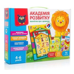 Магнитная игра Vladi Toys с доской Академия развития (VT5412-03)