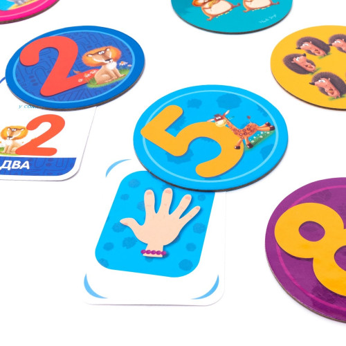 Настільна гра Vladi Toys Цифри, лічба (VT2911-09) — 17919