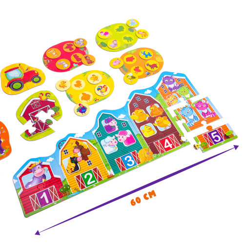 Настільна гра Vladi Toys Ферма 3 в 1 (VT2901-03) — 17892