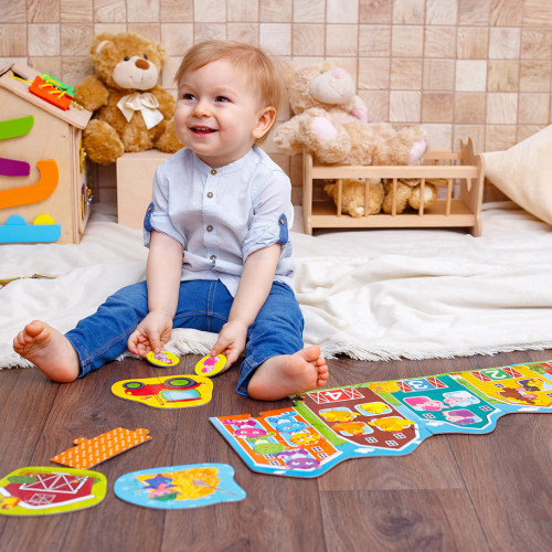 Настільна гра Vladi Toys Ферма 3 в 1 (VT2901-03) — 17892