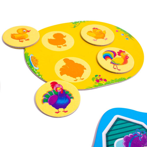 Настільна гра Vladi Toys Ферма 3 в 1 (VT2901-03) — 17892