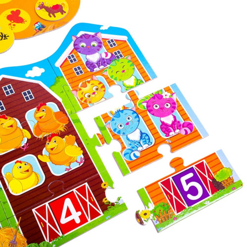 Настільна гра Vladi Toys Ферма 3 в 1 (VT2901-03) — 17892