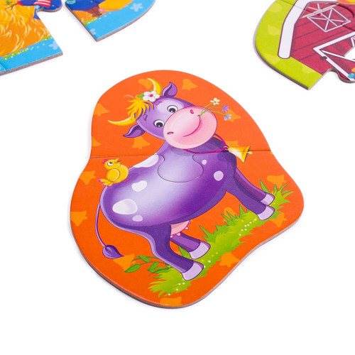 Настільна гра Vladi Toys Ферма 3 в 1 (VT2901-03) — 17892