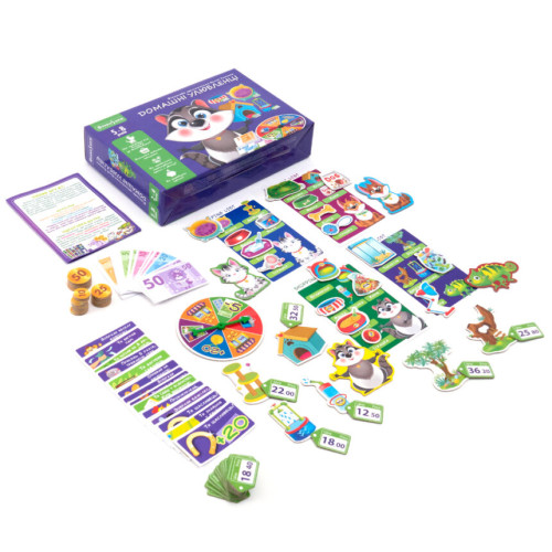 Настільна гра Vladi Toys Фінансики, Домашні улюбенці (VT2312-07) — 17849