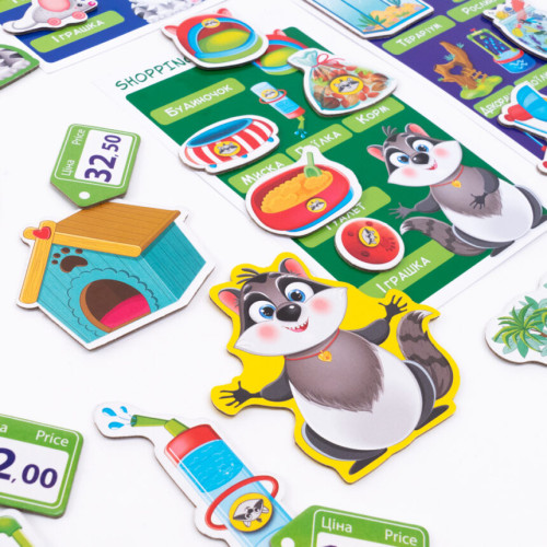 Настільна гра Vladi Toys Фінансики, Домашні улюбенці (VT2312-07) — 17849