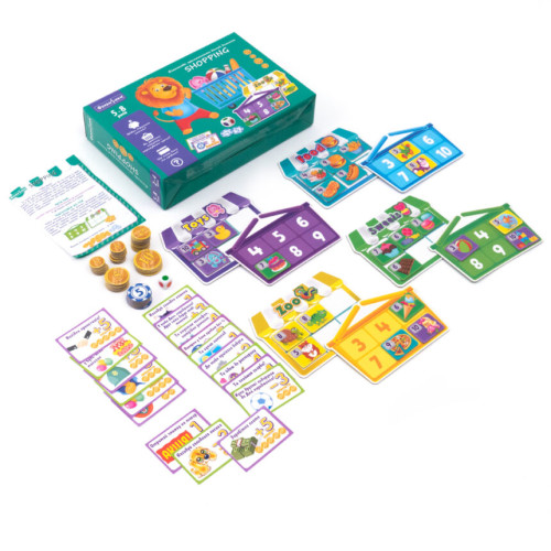 Настільна гра Vladi Toys Фінансики, Граємо у крамничку (VT2312-06) — 17856