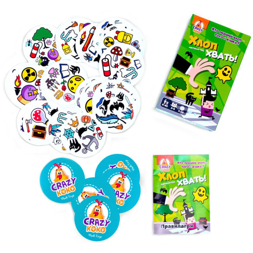 Настільна гра Vladi Toys розважальна, Хлоп Хвать (VT8077-05) — 17957