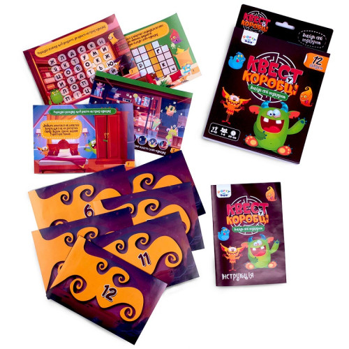 Настольная игра Vladi Toys Квест в коробке Монстры (VT5902-02) — 18044