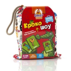 Настільна гра в мішечку Vladi Toys Кроко-шоу (VT8077-10)